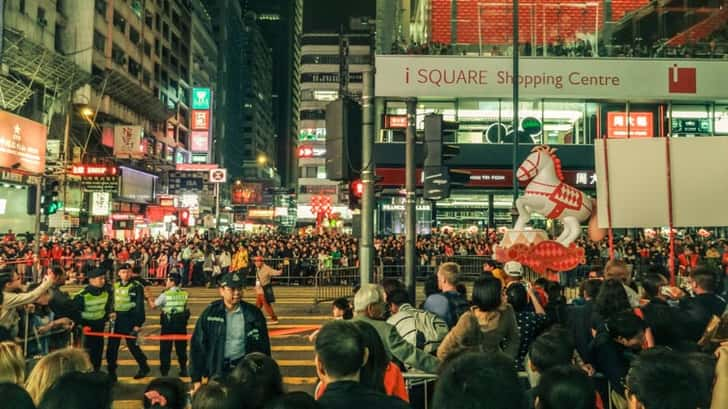 chinees nieuwjaar hong kong