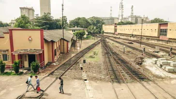 Treinspoor Kandy