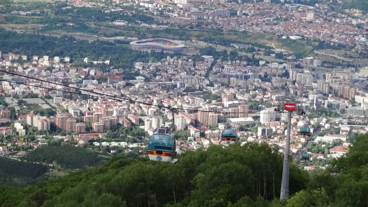 skopje bezienswaardigheden kabelbaan