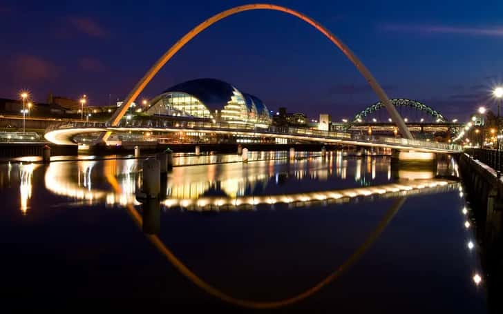 newcastle bezienswaardigheden millennium bridge