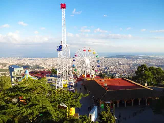 wat te doen in barcelona tibidabo