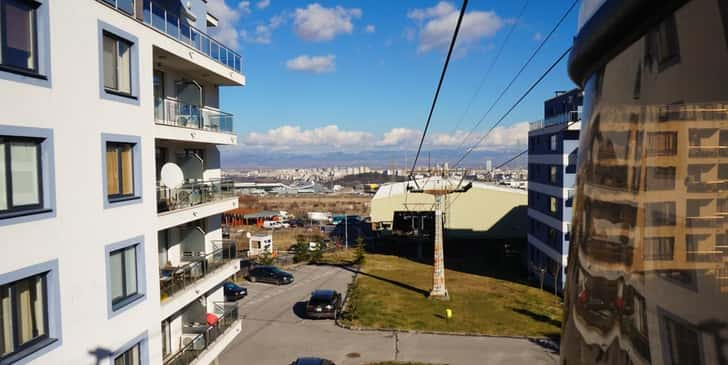 Wintersport in Bulgarije. Mount Vitosha, Sofia