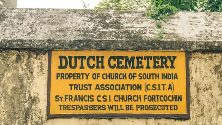 Dutch Cemetery Cochin