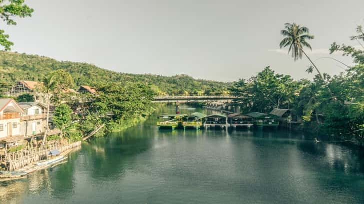 route FIlipijnen Loboc Bohol