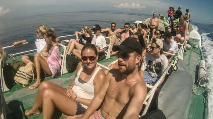 Wereldreis maken - boot naar Gili Air