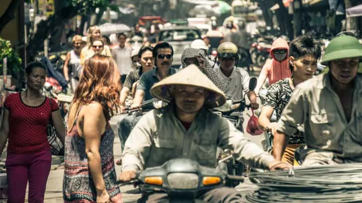 motorrijden in vietnam