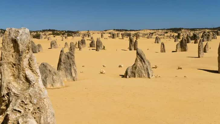 dagtrips perth - pinnacles desert