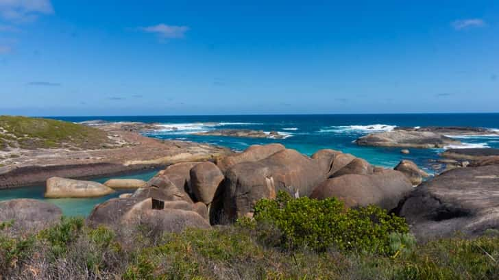 roadtrip West Australië - Elephant Rocks State Park