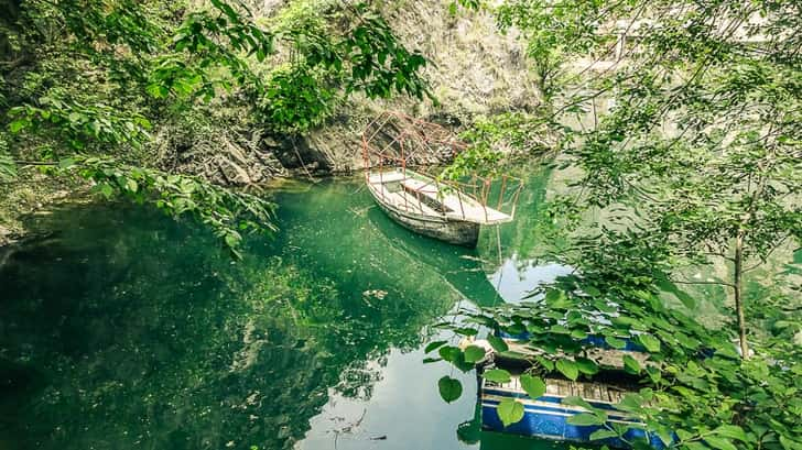 Matka Canyon Macedonië