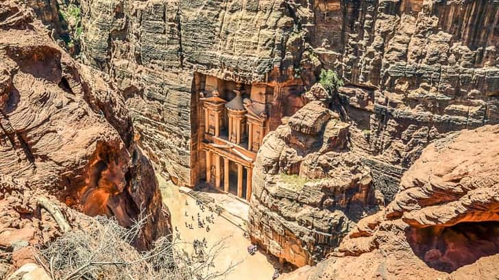 Schatkamer, Petra, Jordanië