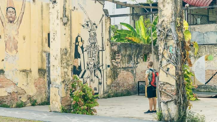 Bezienswaardigheden Penang. Street art