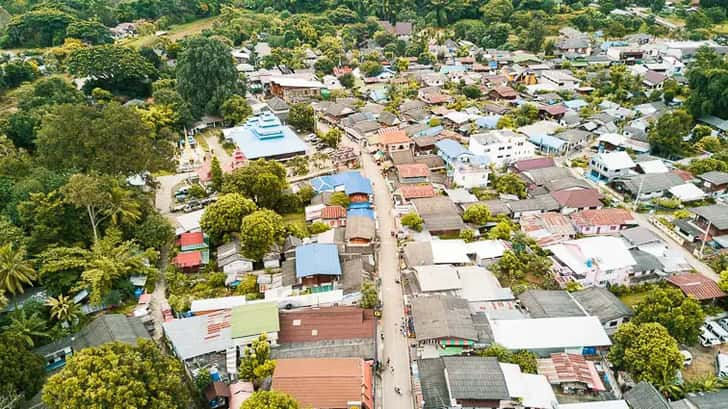 Pai met drone, Thailand