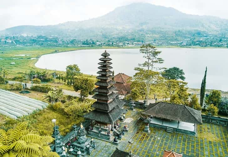 Twin Lakes, Munduk regio noord Bali