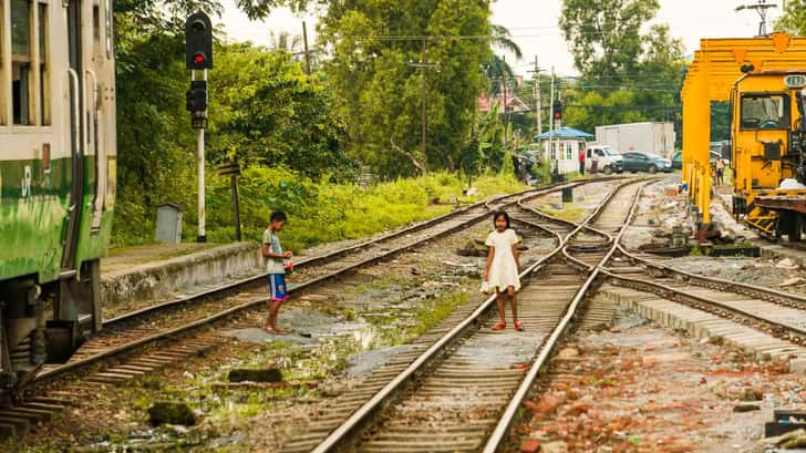 Treinreizen Yangon