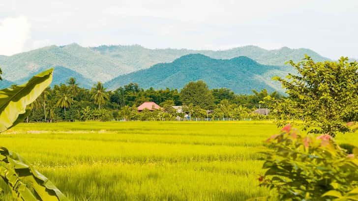 Reisroute door Thailand