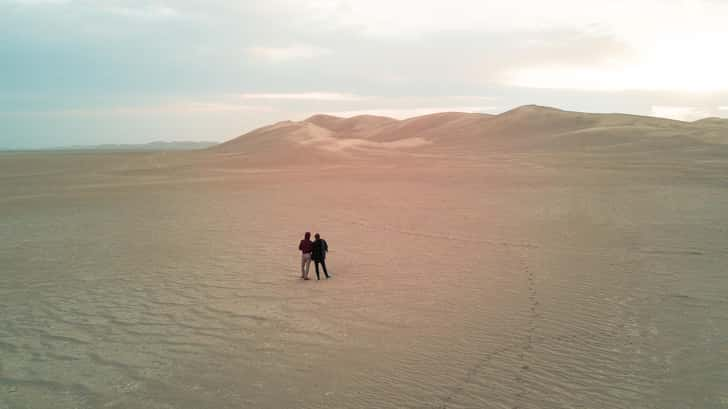 Varzaneh desert Iran