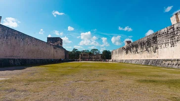 Speelveld Maya's Chichén Itza, Mexico