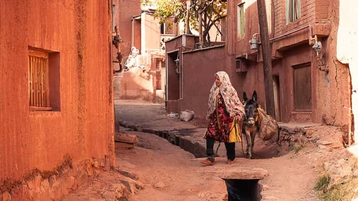 Iran bezienswaardigheden: Abyaneh Iran