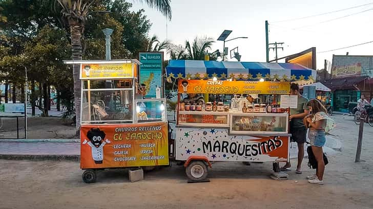 Night market Mexico