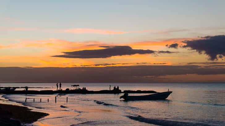 Zonsondergang Mexico