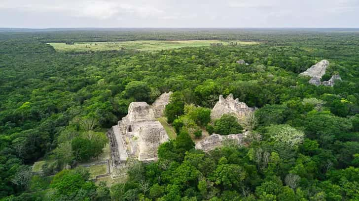 Route Mexico - Hormiquero Xpujil Mexico