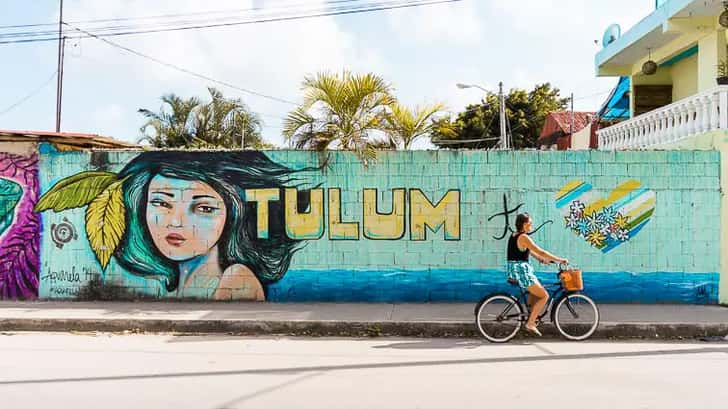 Fietsen in Tulum 