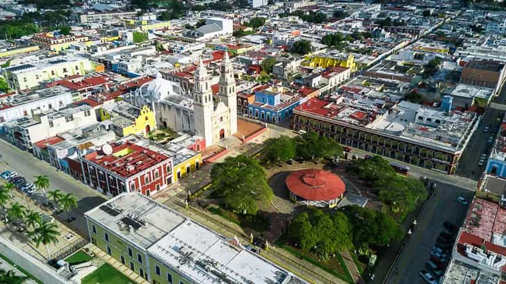 Campeche dronefoto