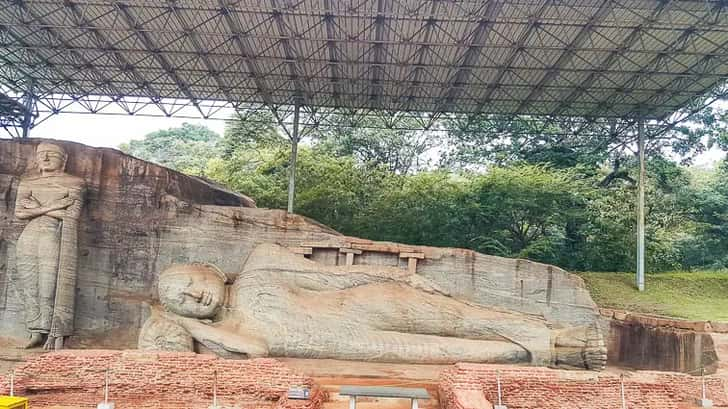 Oude stad Polonnaruwa Sri Lanka