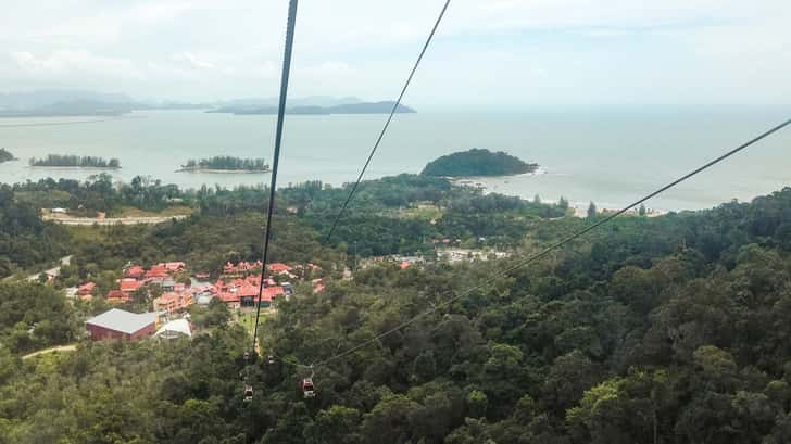 De panorama Langkawi Cable car