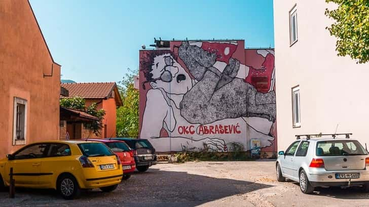 Street art Mostar: Tvrtka Milosa