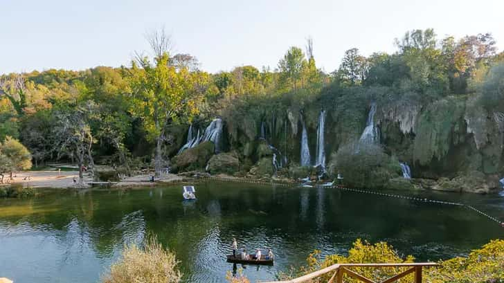 Kravica watervallen Bosnië-Herzegovina