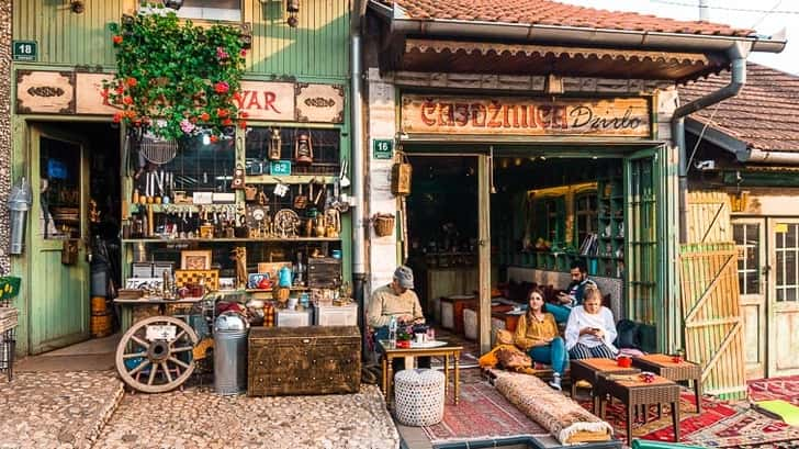 Eten en drinken in Sarajevo - Teahouse Tzirlo