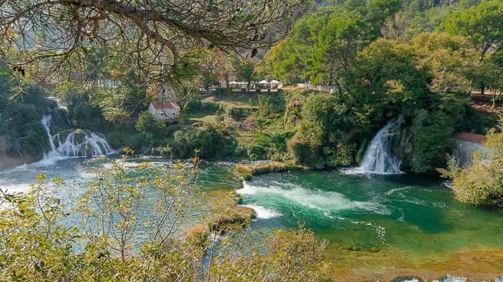 Krka watervallen