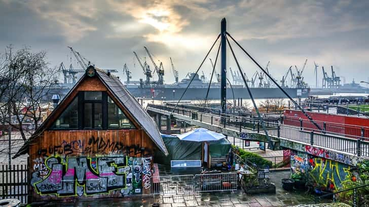 Stedentrip in de winter - Hamburg, Duitsland