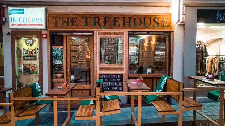 Eten en drinken in Zagreb:: The Treehouse Caffe