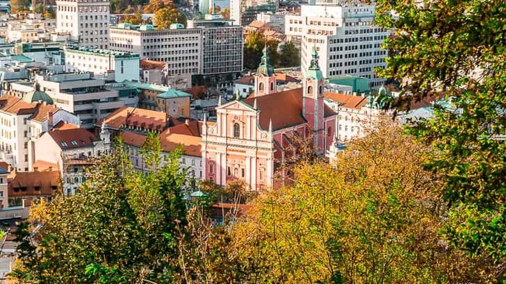 Prešeren-plein in Ljubljana