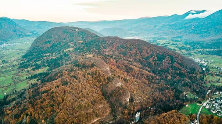 Tolmin kloof in Triglav Nationaal Park Slovenië