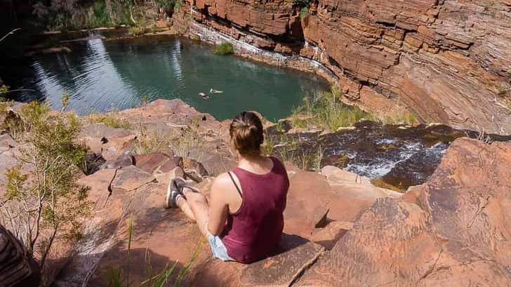 Mooiste watervallen: Karijini Nationaal Park, Australië