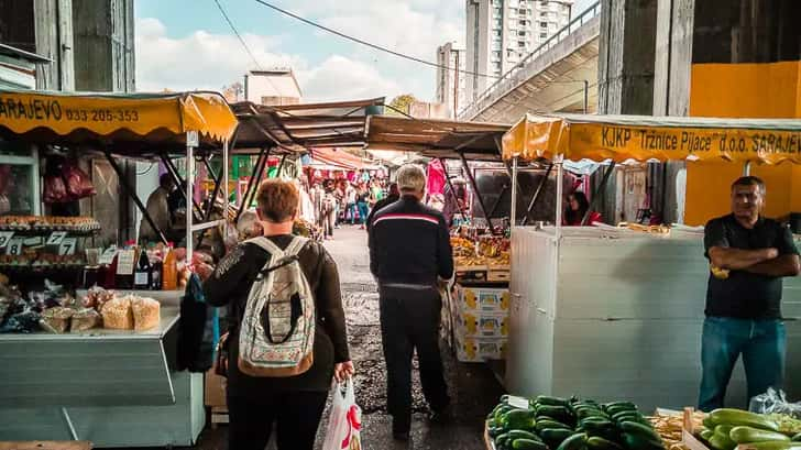 Sarajevo bezienswaardigheden: Bazaar Sarajevo