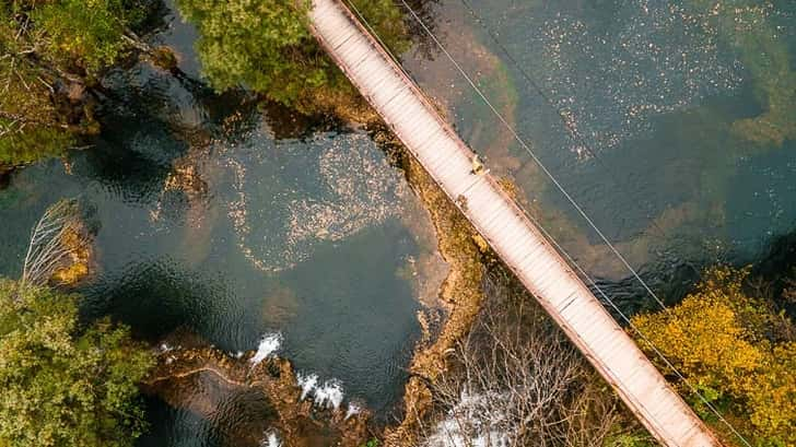 Una Nationaal Park - Bosnië-Herzegovina: Martin Brod Waterval