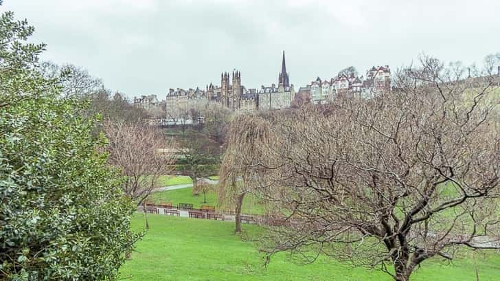 Wat te doen in Edinburgh: Princes Street Garden