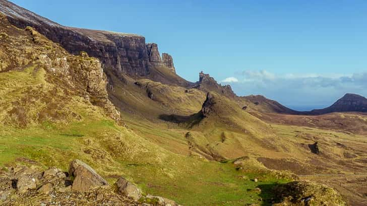 The Quiraing, Isle of Skye Schotland