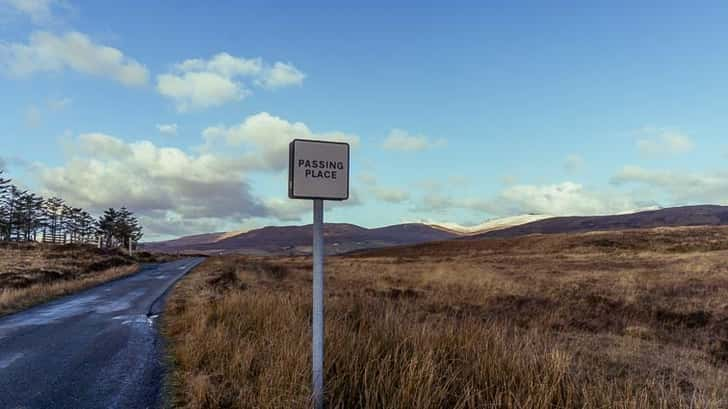 Autorijden op Isle of Skye, Schotland