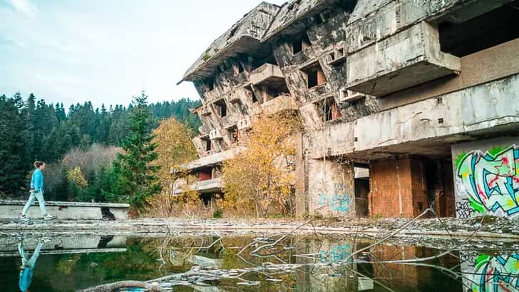 Olympic Abandoned Hotel Sarajevo