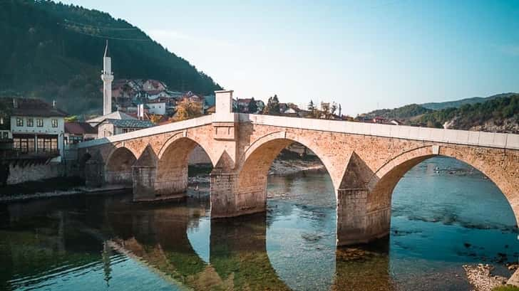 Rondreis Bosnië-Herzegovina route