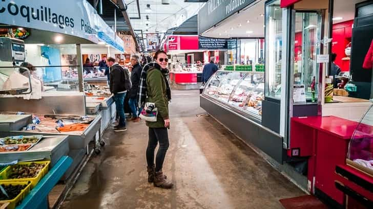 Lokale Markt in Nantes