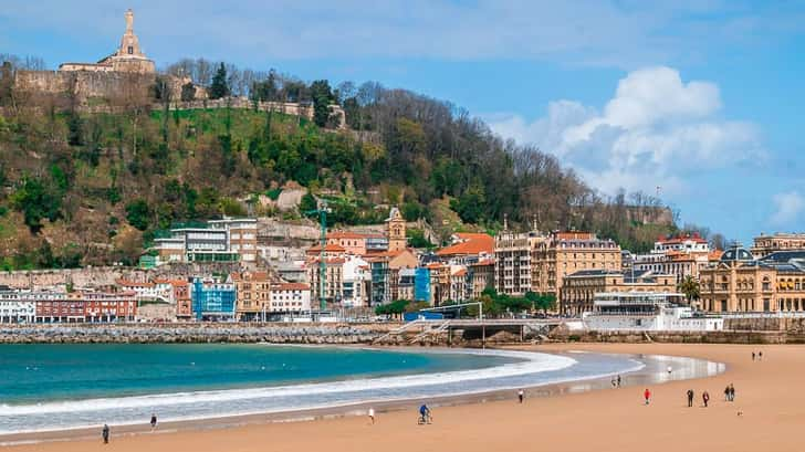 Playa la Concha san Sebastian