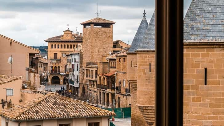 Castillo Olite Navarra Spanje