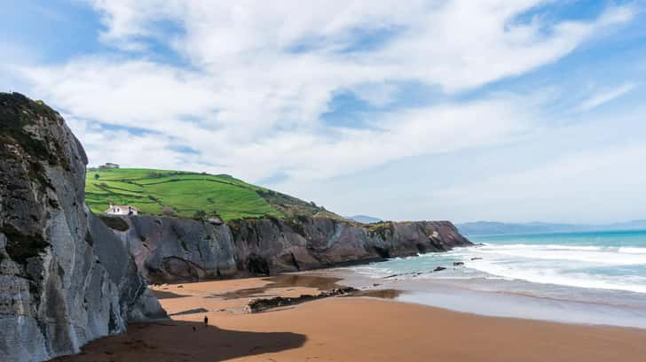 Rotsen van Zumaia Spaans Baskenland