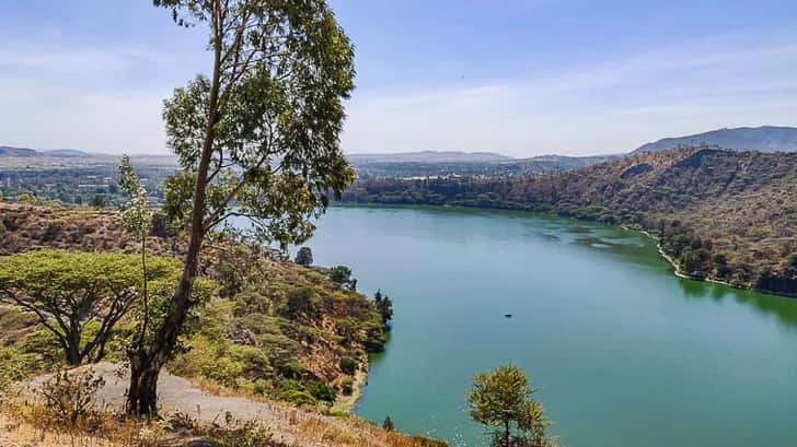 Vulkaanmeren van Debre Zeit, Ethiopië